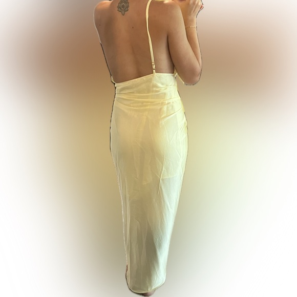 BAOBAB yellow wrap dress - Picture 6 of 6